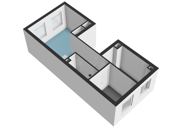 Floorplan - Eerste Laurierdwarsstraat 9-2, 1016 PV Amsterdam